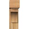 Ekena Millwork Westlake Block Rough Sawn Bracket w/ Offset Brace, Western Red Cedar, 8"W x 24"D x 24"H BKT0806X24X24WTL05RWR - alternate 4